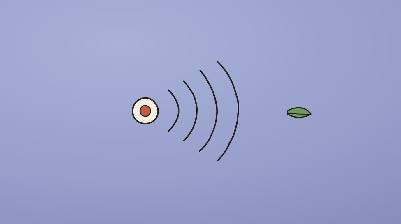 A phone playing flashcards aloud through headphones during a walk — MintDeck Audio Study