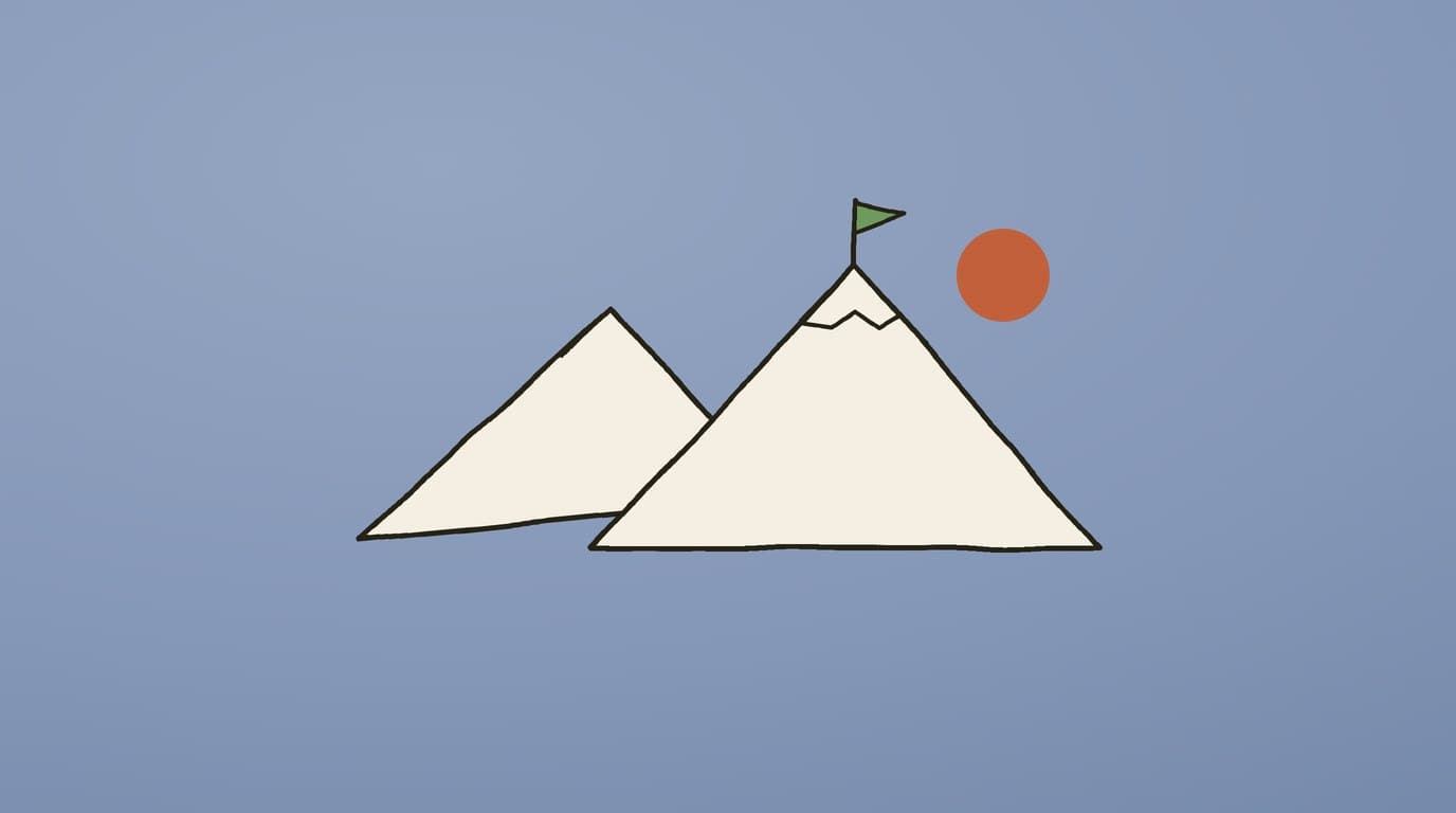 A study plan with a daily goal, course folders, and reverse vocabulary cards in MintDeck